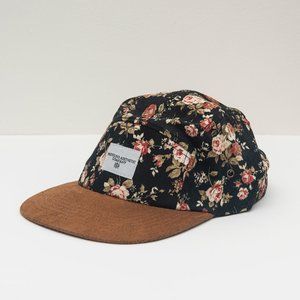 PROFOUND AESTHETIC FLORAL 5-PANEL HAT WITH SUEDE B